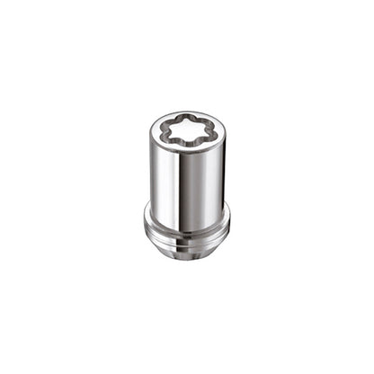 McGard Wheel Lock Nut Set - 4pk. (Tuner / Cone Seat) M12X1.5 / 13/16 Hex / 1.24in. Length - Chrome