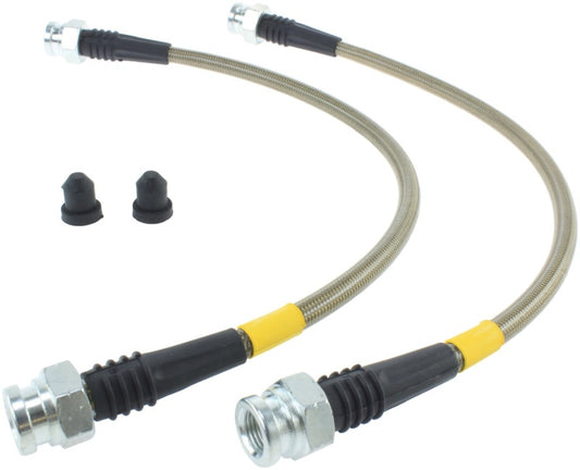 StopTech 07-08 Honda Fit Stainless Steel Rear Brake Lines