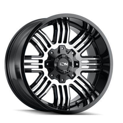 ION Type 144 17x9 / 8x170 BP / -12mm Offset / 125.2mm Hub Black/Machined Wheel