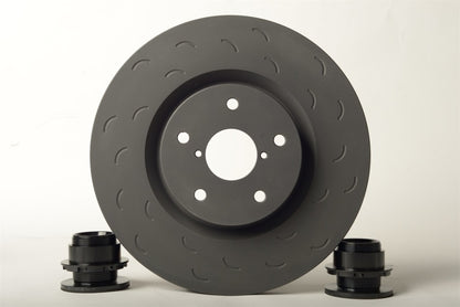 Hawk Talon 99-04 Silverado 2500 Slotted-Only Vented rotor 12.76 in Diameter Front Brake Rotor Set