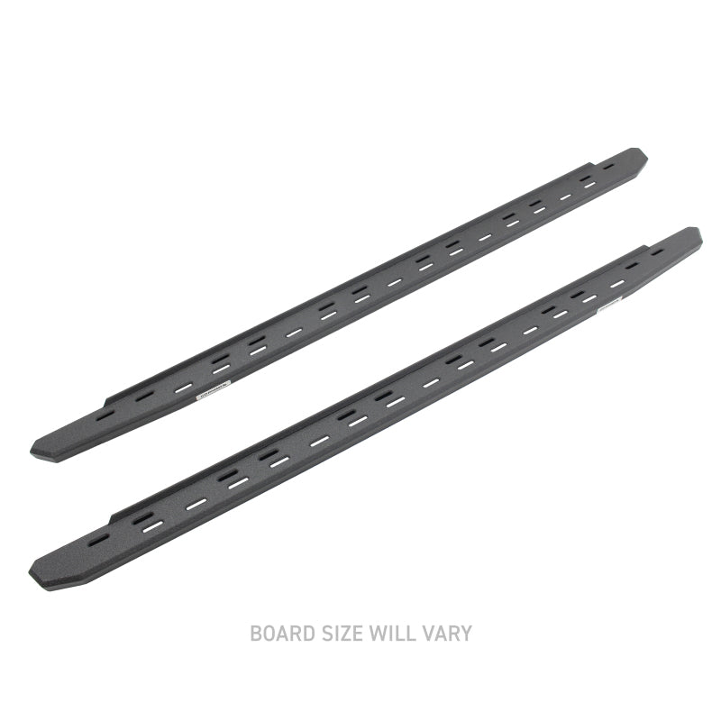 Go Rhino RB30 Slim Line Running Boards 68in. - Bedliner Coating (Boards ONLY/Req. Mounting Brackets)