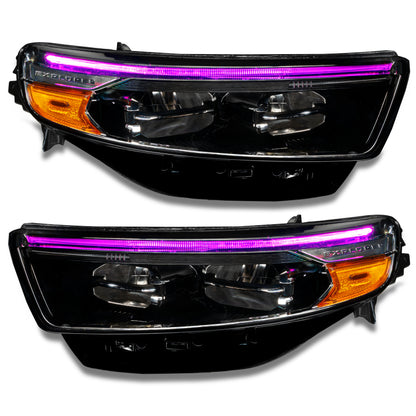 Oracle 20-22 Ford Explorer Dynamic RGB Headlight DRL Kit - ColorSHIFT - w/ RF Cntrl SEE WARRANTY