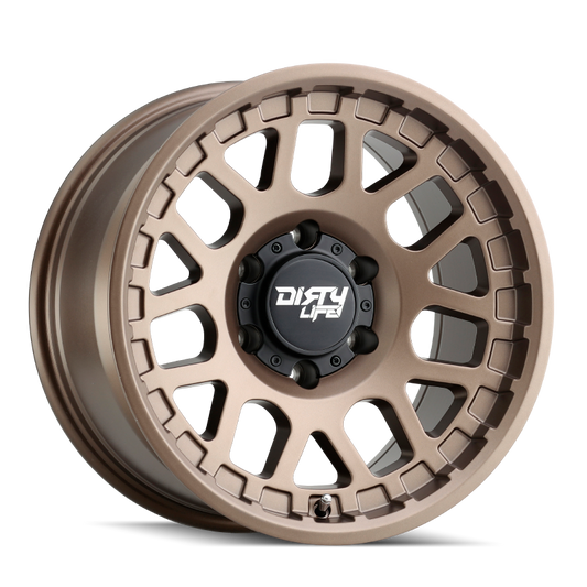 Dirty Life 9306 Mesa 17x9 / 5x127 BP / -12mm Offset / 78.1mm Hub Dark Bronze Wheel