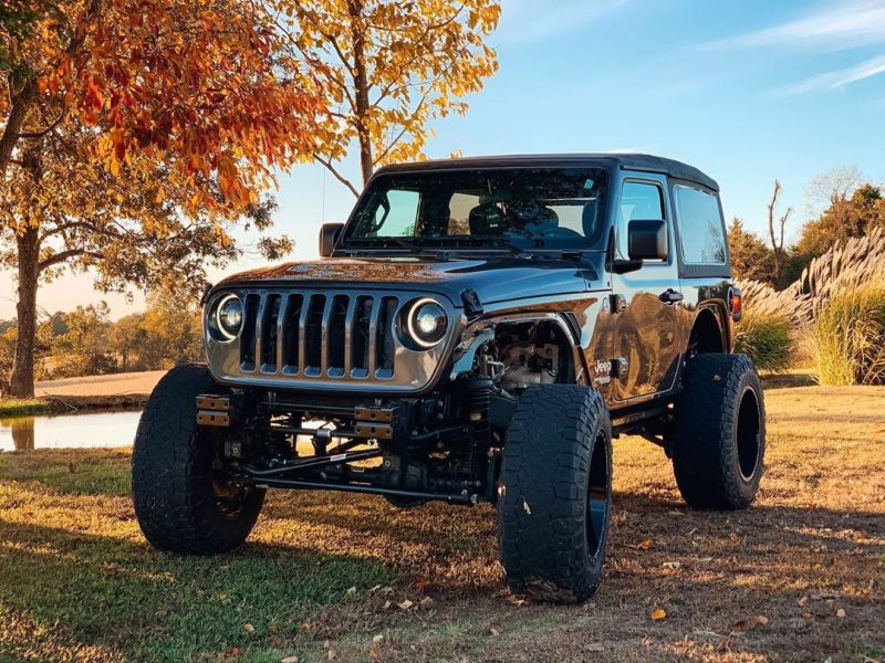 Oracle Jeep JL/Gladiator JT Oculus Bi-LED Projector Headlights - Amber/White Switchback SEE WARRANTY