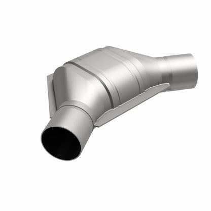 MagnaFlow Universal Catalytic Converter 2.00in Angled In/Out Frnt CA