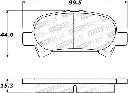 StopTech Street Brake Pads