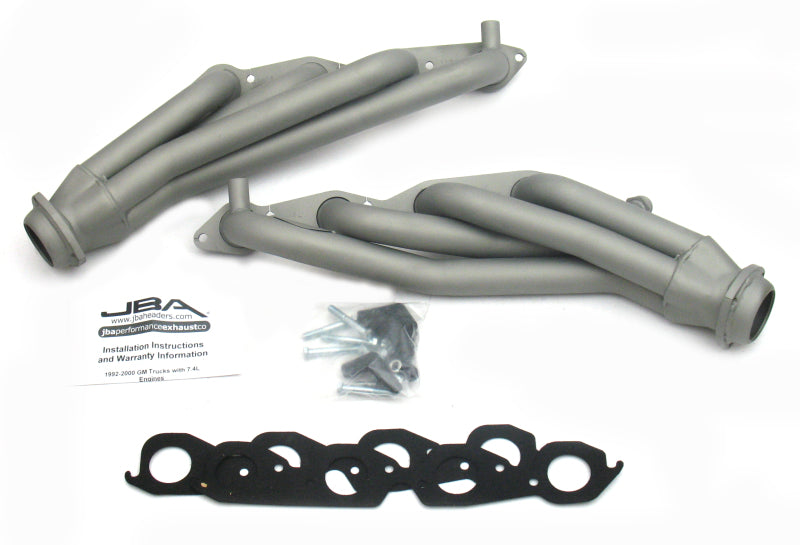 JBA 96-00 GM Truck 7.4L Vortec w/EGR & A.I.R. 1-3/4in Primary Ti Ctd Cat4Ward Header