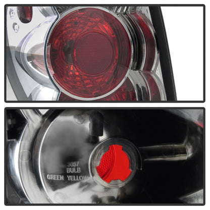 Spyder Dodge Caravan/Grand Caravan 01-07 Euro Style Tail Lights Chrome ALT-YD-DC01-C