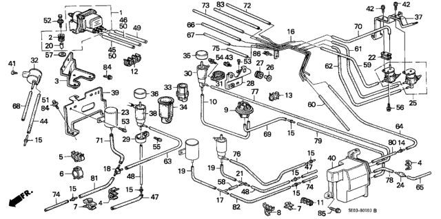 Honda - Flange Bolt (6x20)