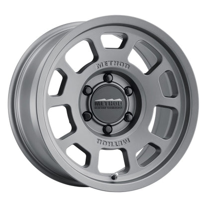 Method MR705 17x8.5 0mm Offset 6x135 87mm CB Titanium Wheel