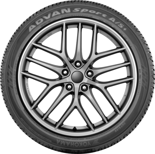 Yokohama Advan Sport A/S+ Tire - 225/55R17 97W