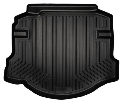 Husky Liners 2012 Honda Civic (4DR/Non-Hybrid) WeatherBeater Black Trunk Liner