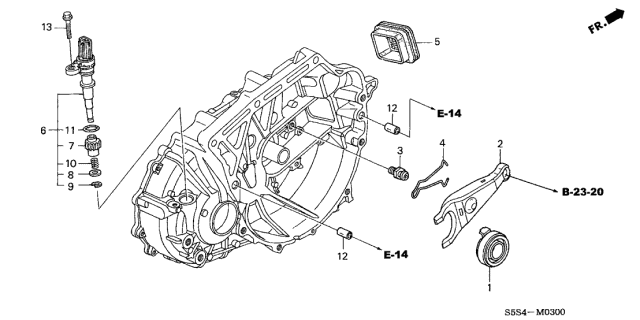 Honda - K-Series Clutch Release Throw Bearing