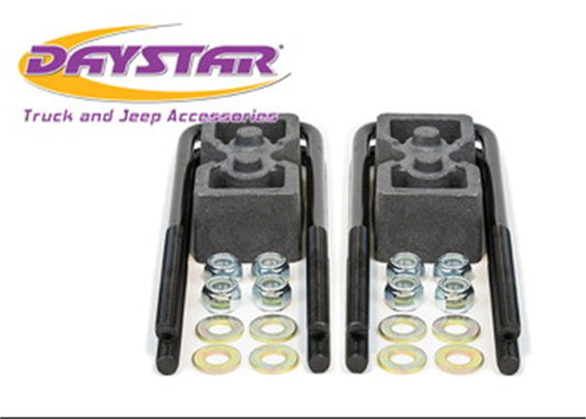 Daystar 2009-2019 Ford F-150 2WD/4WD - 2in Rear Block & U-Bolt Kit