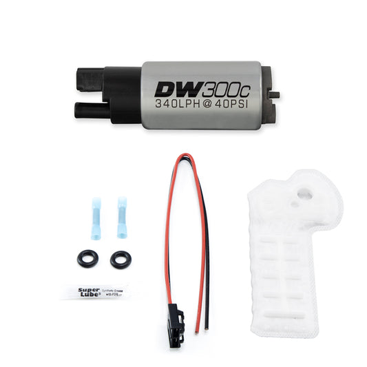 DeatschWerks - 340lph DW300C Compact Fuel Pump 17-20 Honda Civic Type R (w/o Mounting Clips)