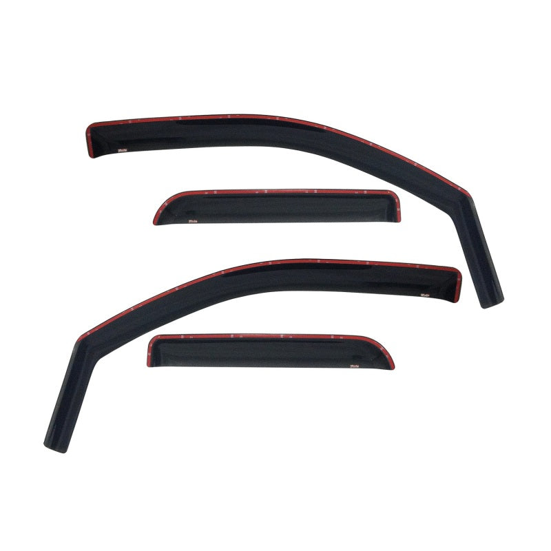 Westin 1995-2005 Chevrolet/GMC/Oldsmobile S-10 Blazer Wade In-Channel Wind Deflector 4pc - Smoke