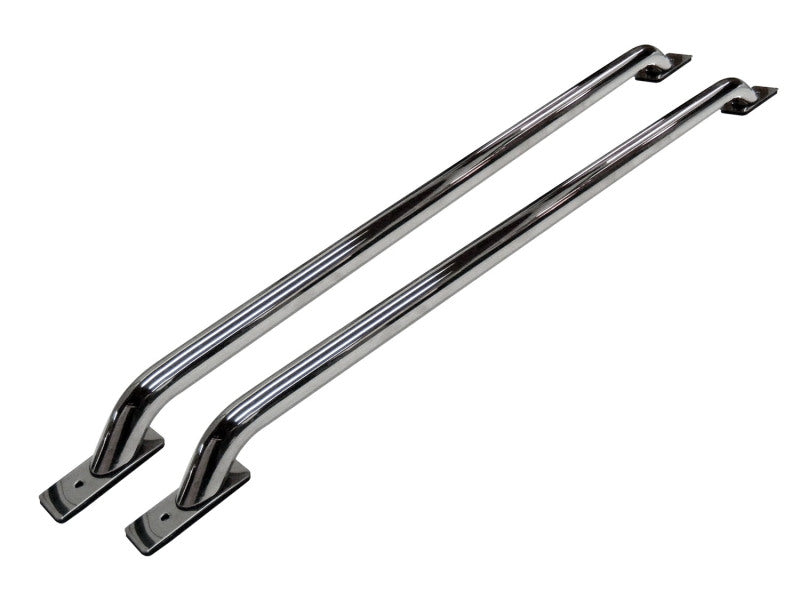 Go Rhino Stake Pocket Bed Rails - Chrome - 3ft