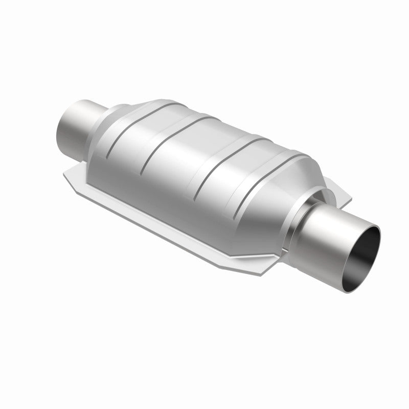 MagnaFlow Univ Cat Conv 2in Inlet/Outlet Center/Center Oval 9in Body L/6.5in Width/13in OA Length