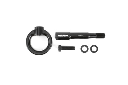 PERRIN 15-17 Subaru WRX & STI / 13-17 Crosstrek / 12-16 Impreza Tow Hook Kit (Front) - Flat Black