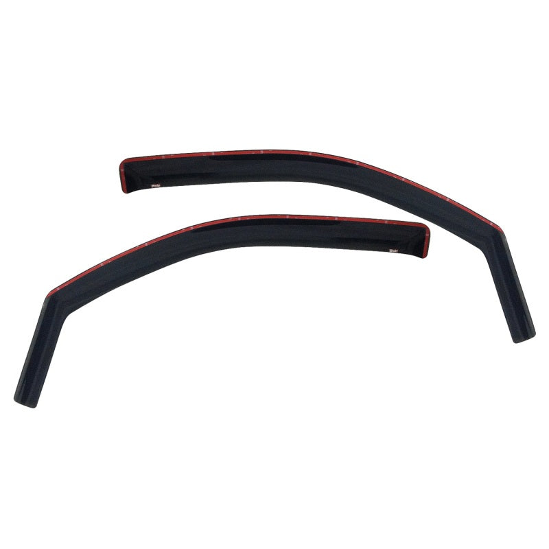 Westin 2004-2012 Chevrolet/GMC Colorado/Canyon Wade In-Channel Wind Deflector 2pc - Smoke