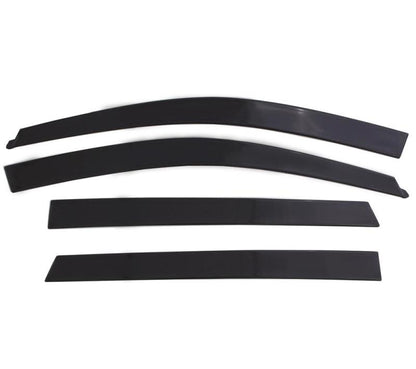 AVS 07-14 Ford Edge Ventvisor Low Profile Deflectors 4pc - Smoke