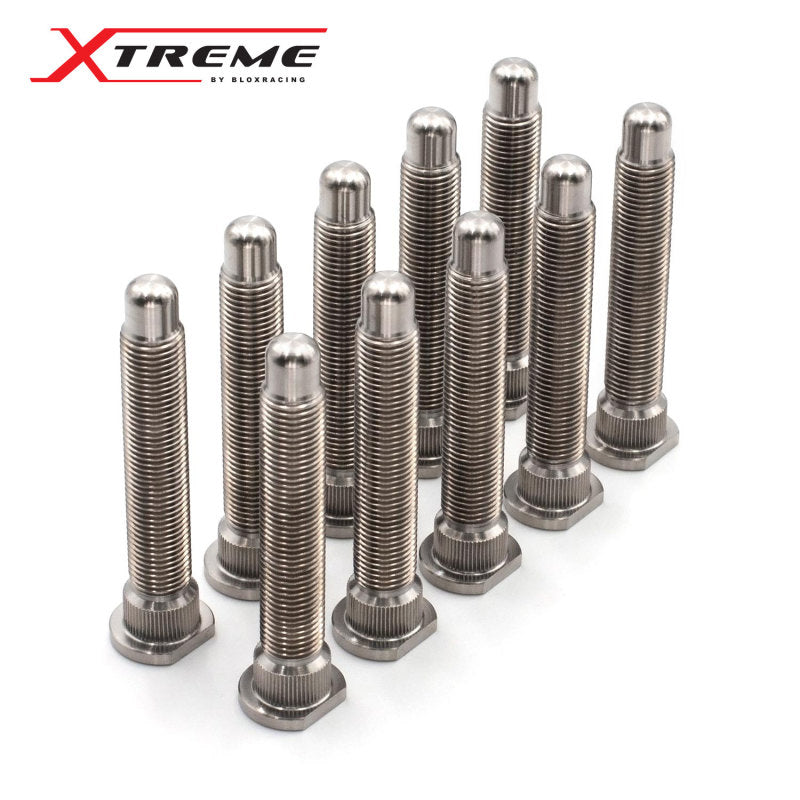 BLOX Racing Subaru Xtreme Titanium Wheel Studs 12 x 1.25mm - Set of 10