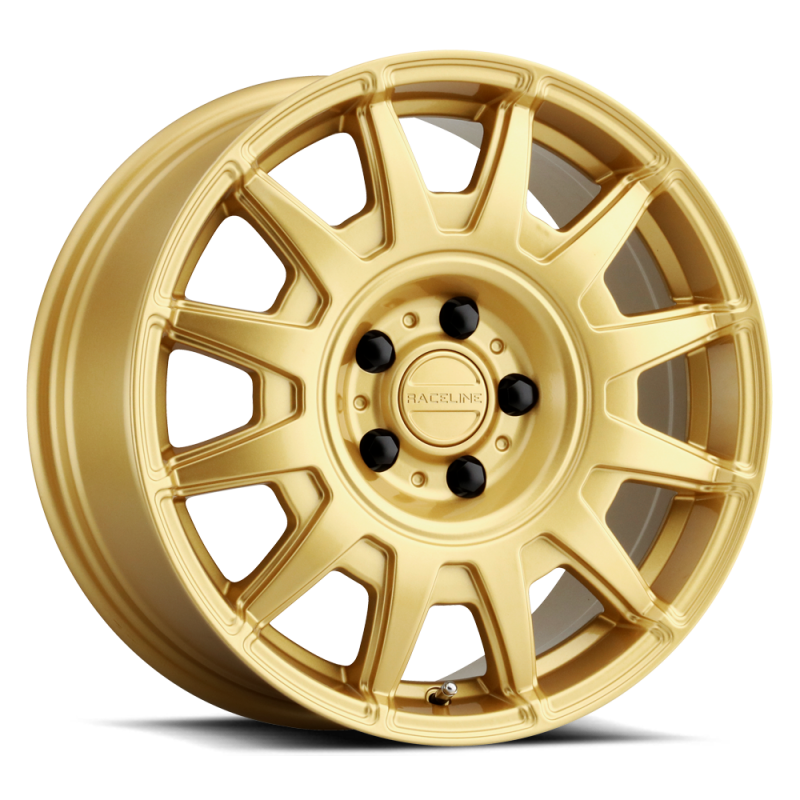 Raceline 401GD Aero 15x7in / 5x114.3 BP / 15mm Offset / 72.62mm Bore - Gloss Gold Wheel