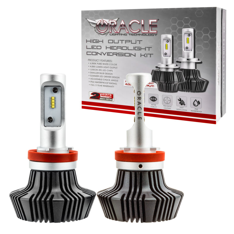 Oracle H11 4000 Lumen LED Headlight Bulbs (Pair) - 6000K SEE WARRANTY