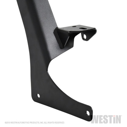 Westin 18-19 Jeep Wrangler Pillar LED Light Mount - Textured Black