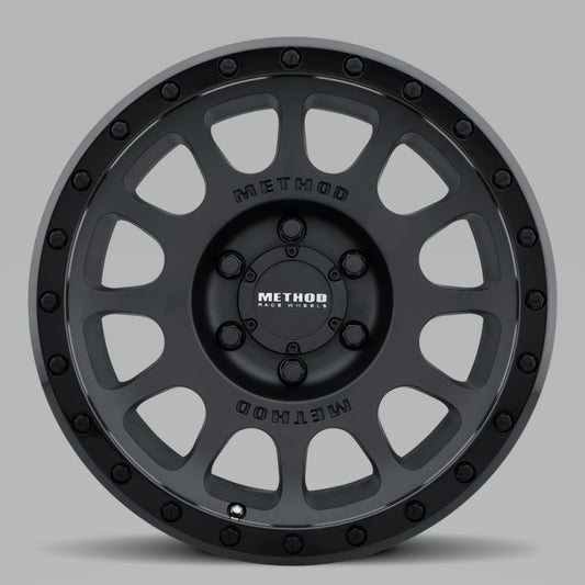 Method MR305 NV 16x8 0mm Offset 6x5.5 108mm CB Double Black Wheel