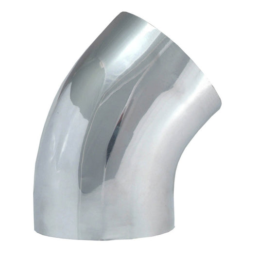 Spectre Universal Tube Elbow 4in. OD / 45 Degree - Aluminum