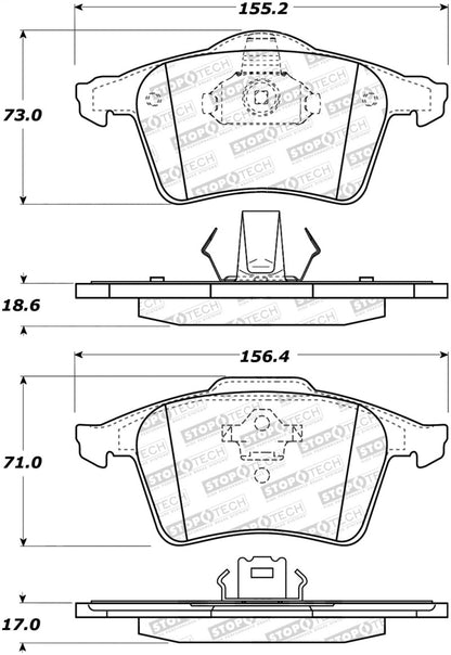 StopTech Street Brake Pads