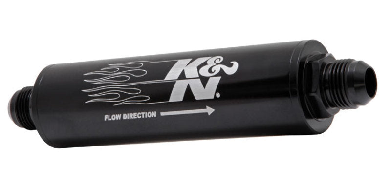 K&N 2in OD x 9in L 10AN 74 Micron In-Line Fuel/Oil Filter