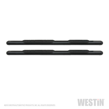 Westin Premier 4 Oval Nerf Step Bars 72 in - Black (Does Not Include Mounting Hardware/Brackets)