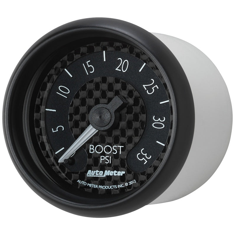 Autometer GT Series 52mm Mechanical 0-35 psi Boost Gauge