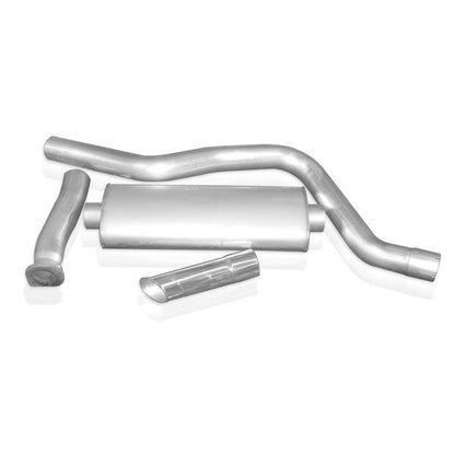 Stainless Works 2006-09 Chevy 6.0L Trailblazer SS 3-1/2in Catback Single S-Tube Muffler Factory