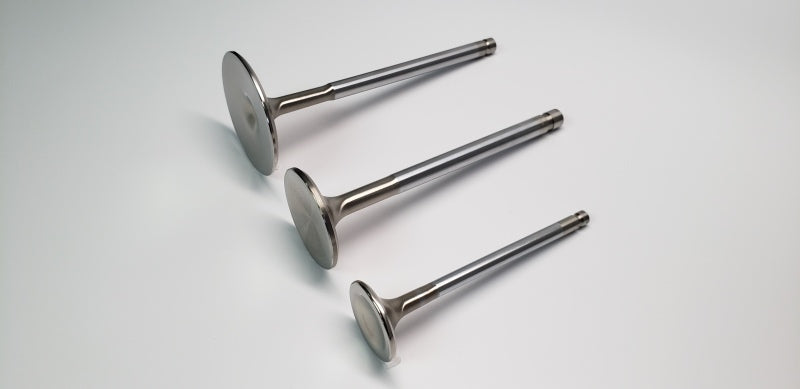 Ferrea Chevrolet SB 1.6in 11/32in 5.56in 12 Deg S-Flo +.600 Super Alloy Exhaust Valve - Set of 8