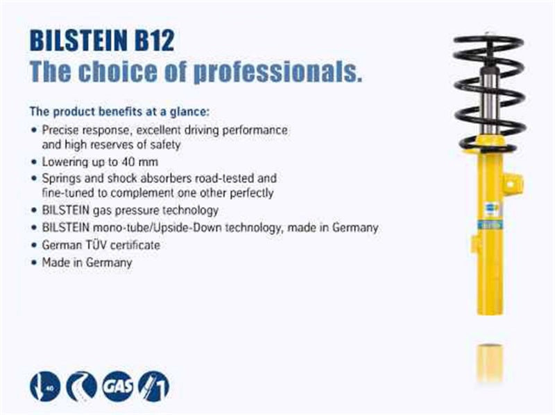 Bilstein B12 2007 Volkswagen Passat 2.0T Wagon Front and Rear Suspension Kit