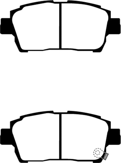 EBC 03-07 Scion XA 1.5 Ultimax2 Front Brake Pads