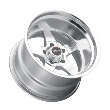 Weld S105 Ventura 20x10.5 / 5x114.3 BP / 50 Offset / 7.75 BS / 72.56 Bore - Gloss Silver MACH Wheel