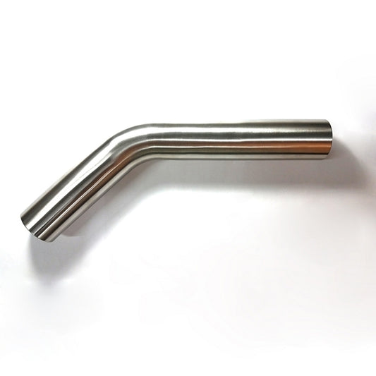 Stainless Bros 1.88in Diameter 1.5D / 2.82.0in CLR 45 Degree Bend 5in leg/8in leg Mandrel Bend