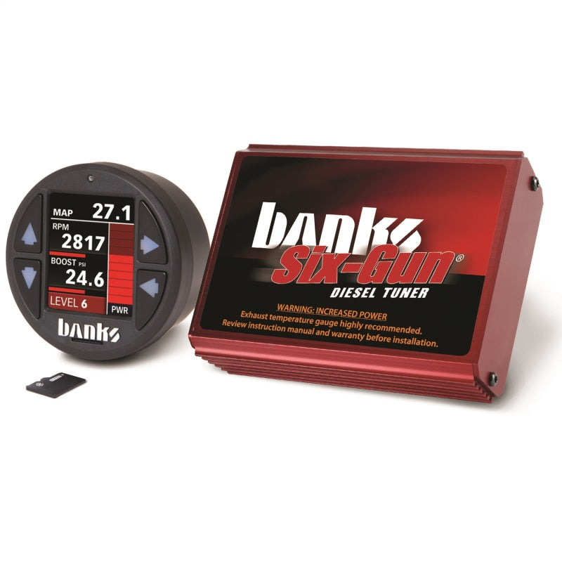 Banks 07-10 Chevy/GMC 2500/3500 6.6L LMM Six-Gun Diesel Tuner w/ iDash-1.8 DataMonster