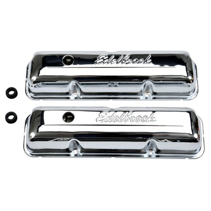 Edelbrock Valve Cover Signature Series Ford 1958-1976 FE V8 Chrome