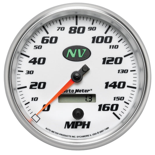 AutoMeter Gauge Speedometer 5in. 160MPH Elec. Programmable NV