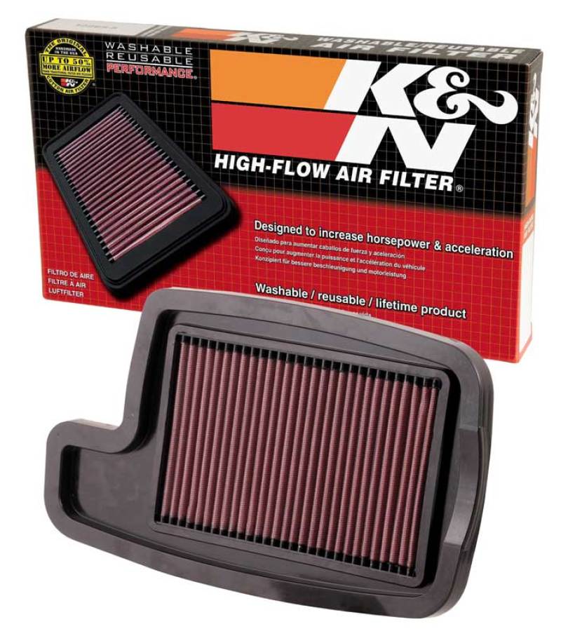 K&N Arctic Cat 12.813in O/S L x 7.5in O/S W x .875in H Replacement Air Filter