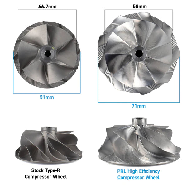 PRL Motorsports - Honda / Acura 2.0T P700 Drop-In Turbocharger Upgrade