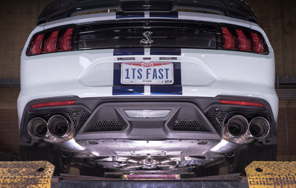 Stainless Works 2020 Ford GT500 Legend Catback X-Pipe Exhaust Factory Connect - Polished Tips