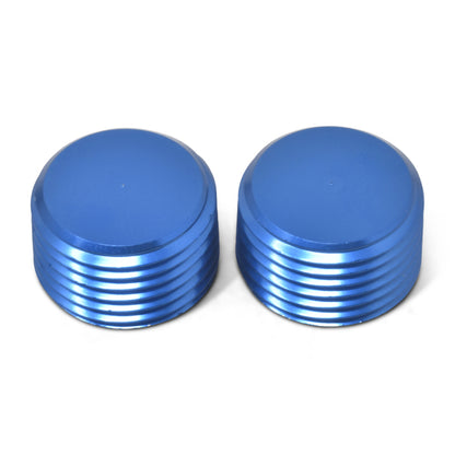 Russell Performance 1/8in Allen Socket Pipe Plug (Blue)