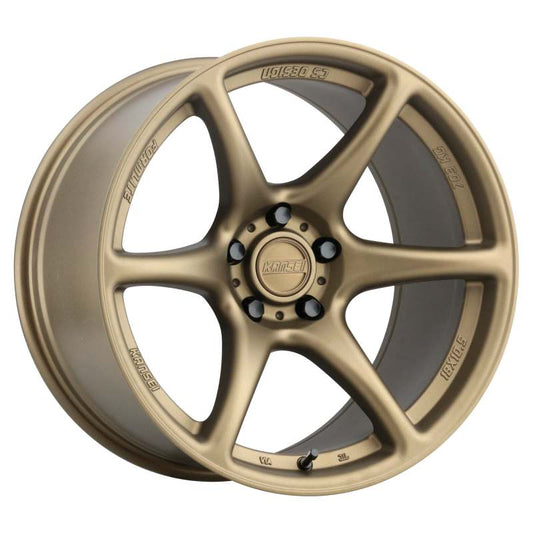 Kansei K11B Tandem 18x9in / 5x114.3 BP / 35mm Offset / 73.1mm Bore - Bronze Wheel