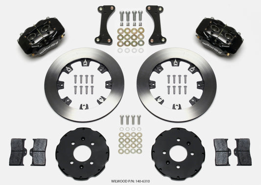 Wilwood Forged Dynalite Front Hat Kit 12.19in 90-99 Civic w/240 mm Disc